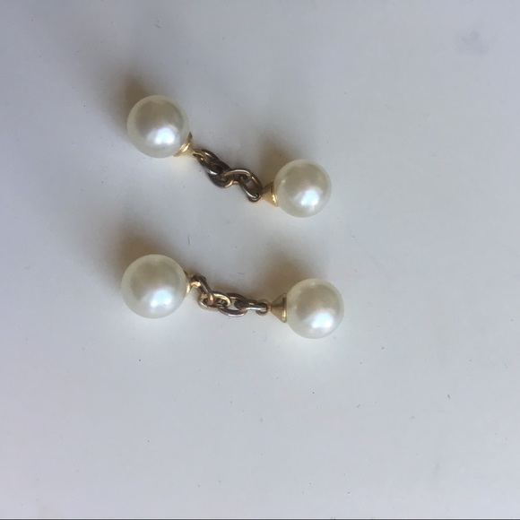 Pearl Cuff Links - Picture 4 of 4